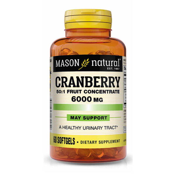 Mason Natural Cranberry 501 Fruit Concentrate Equal to 6000 mg of